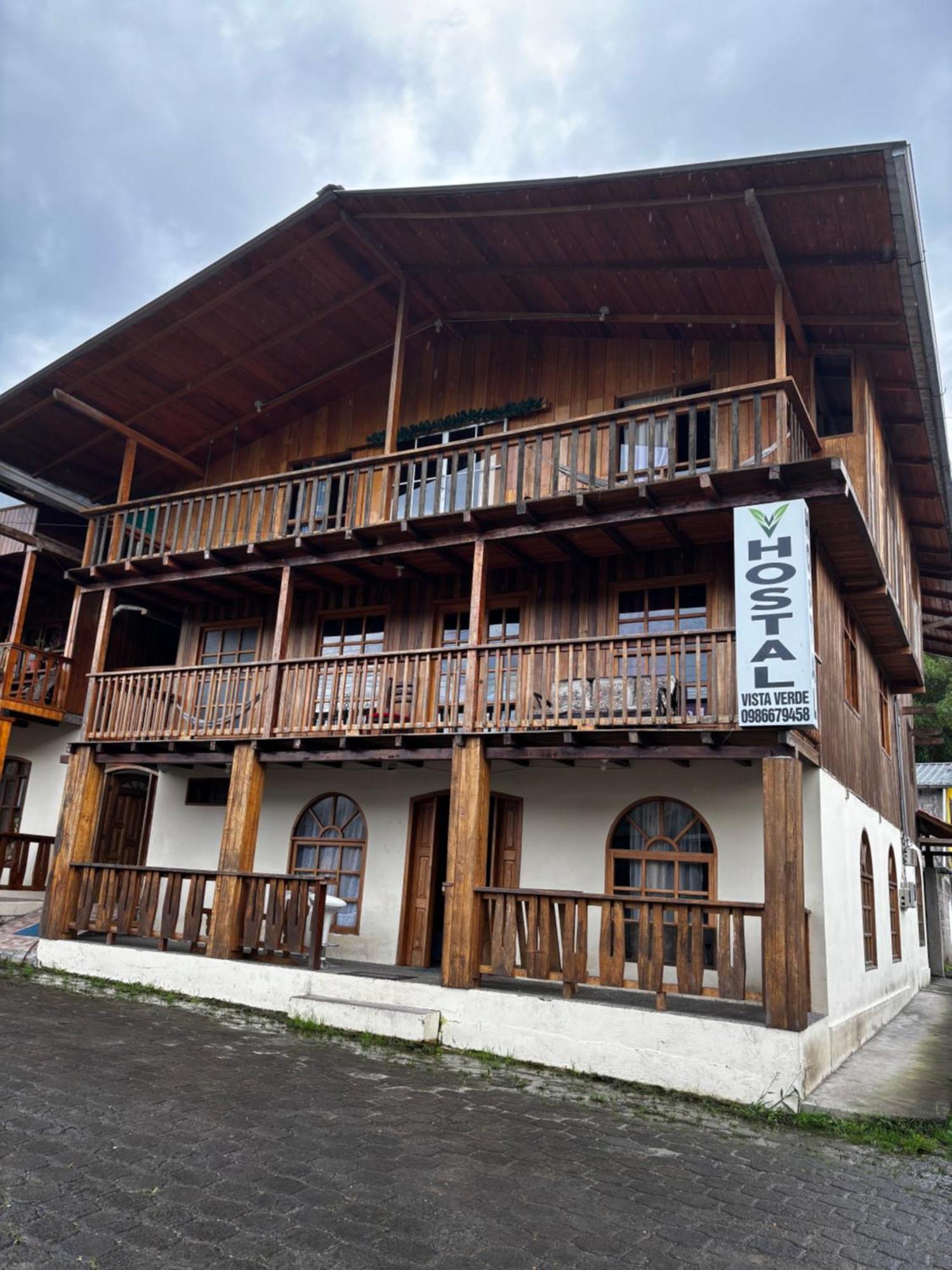 Hostal Vista Verde Mindo Esterno foto